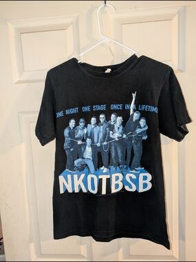 NKOTBSB Black Graphic Concert Tee - Unbranded